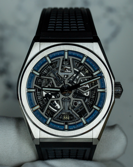 2020 Zenith Defy Classic 41MM Skeleton Dial Rubber Strap (95.9000.670/78.R782)