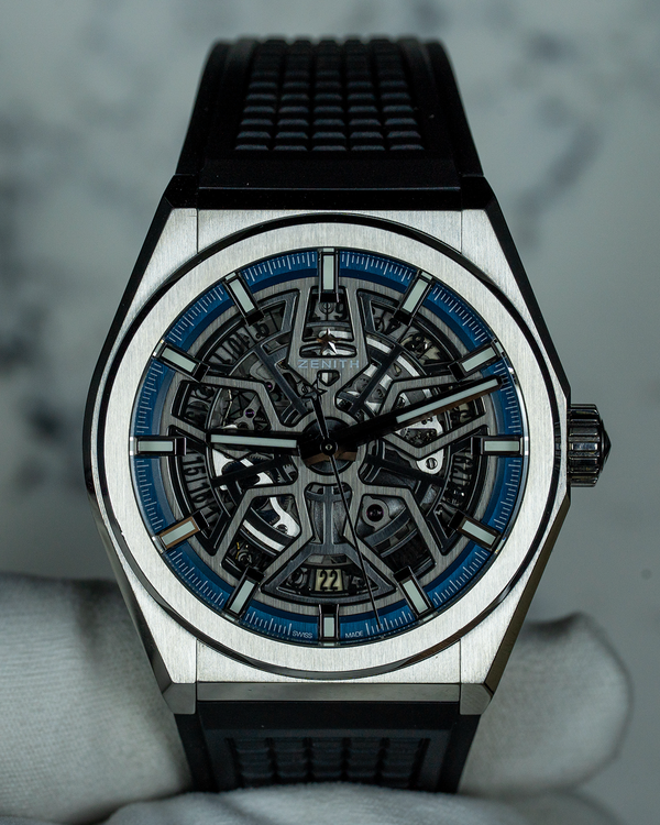 2020 Zenith Defy Classic 41MM Skeleton Dial Rubber Strap (95.9000.670/78.R782)