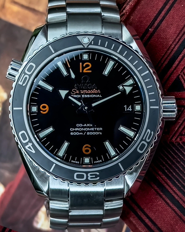 2024 Omega Seamaster Planet Ocean 600M 42MM Black Dial Steel Bracelet (232.30.42.21.01.003)