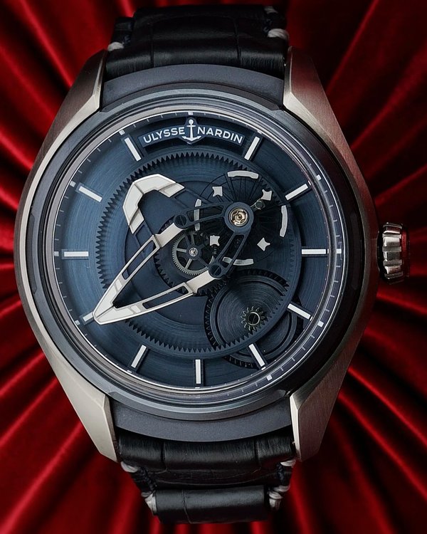 2019 Ulysse Nardin Freak X 43MM Blue Dial Leather Strap (2303-270/03)