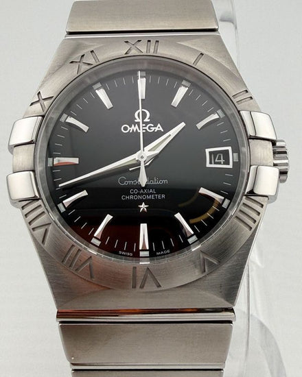 2020 Omega Constellation 35MM Black Dial Steel Bracelet (123.10.35.20.01.001)