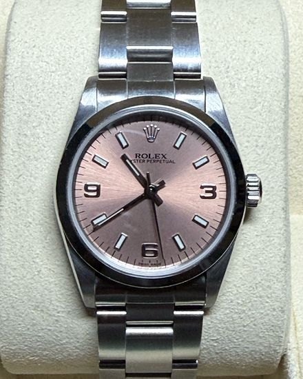 2000 Rolex Oyster Perpetual 31MM Salmon Dial Oyster Bracelet (77080)