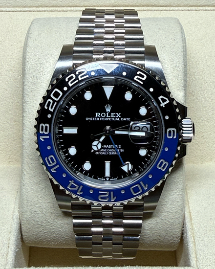 2026 Rolex GMT-Master II "Batgirl" 40MM Black Dial Jubilee Bracelet (126710BLNR)