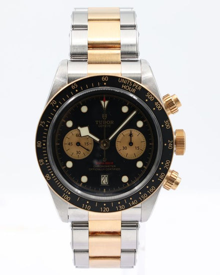 2024 Tudor Black Bay Chrono S&G 41MM Black Dial Two-Tone Bracelet (79363N)