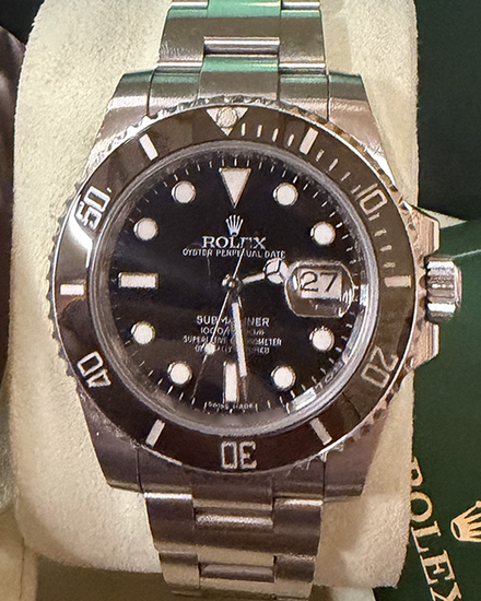 2018 Rolex Submariner Date 40MM Black Dial Oyster Bracelet (116610LN)