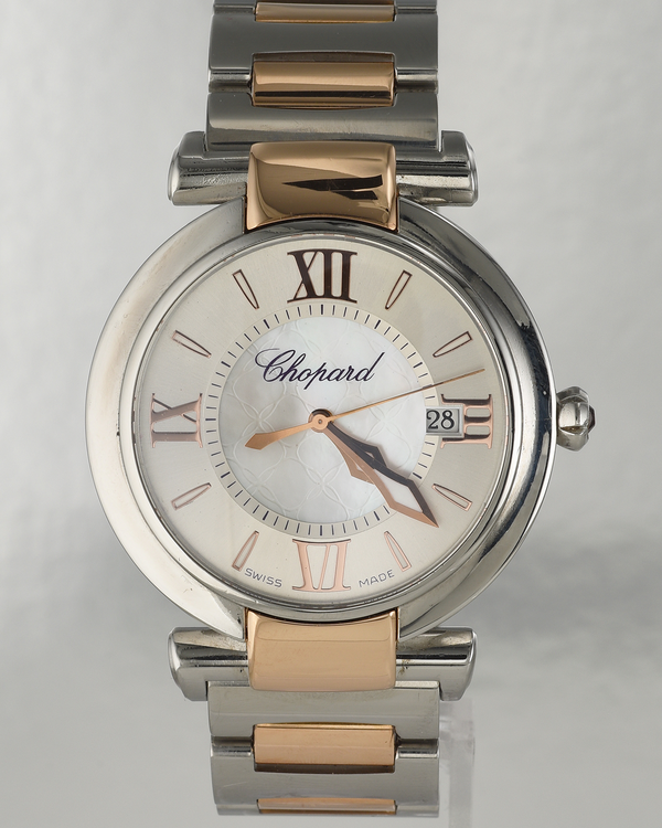 Chopard Imperiale 36MM Quartz Silver Dial Two-Tone Bracelet (8532)
