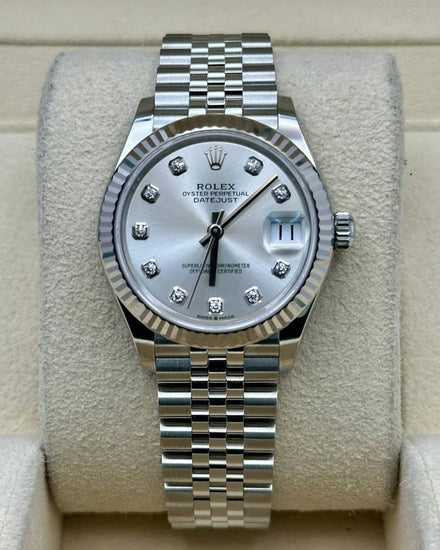 2025 Rolex Datejust 31MM Silver Dial Jubilee Bracelet (278274)