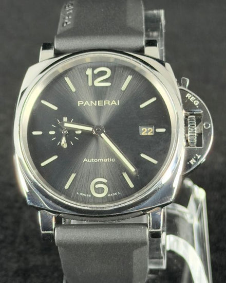2021 Panerai Luminor Due 42MM Grey Dial Rubber Strap (PAM00904)