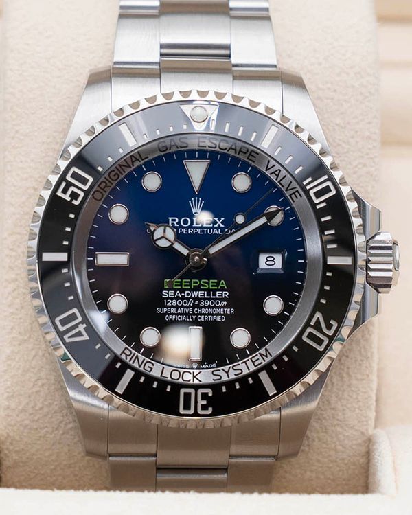 2021 Rolex Sea-Dweller Deepsea "James Cameron" 44MM Blue Dial Oyster Bracelet (126660)