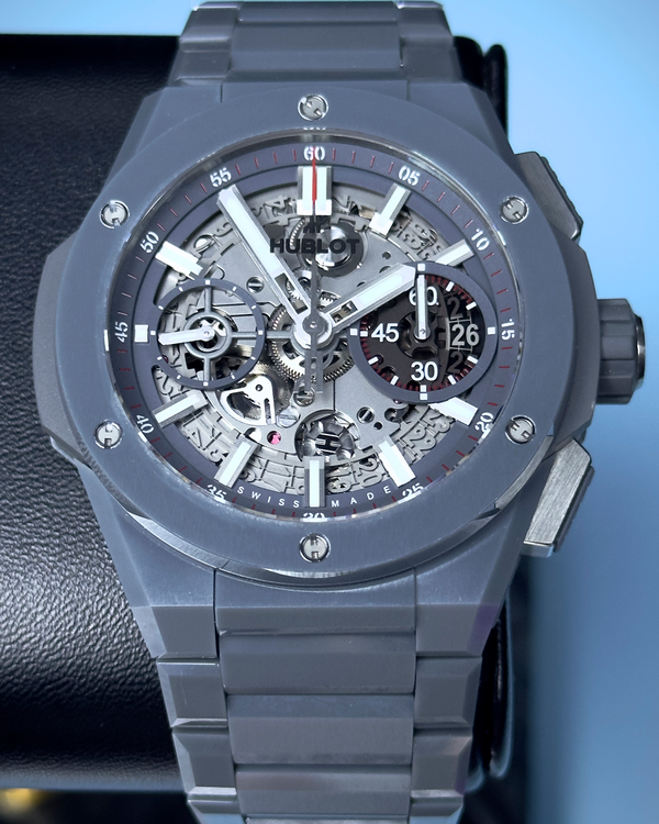 2022 Hublot Big Bang 42MM Skeleton Dial Ceramic Bracelet (451.FX.6923.FX)