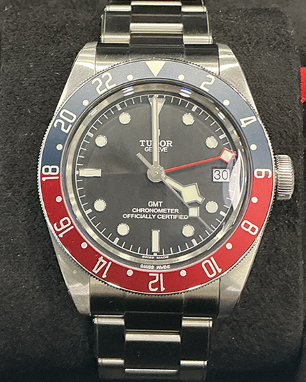 2025 Tudor Black Bay GMT "Pepsi" 41MM Black Dial Steel Bracelet (79830RB)