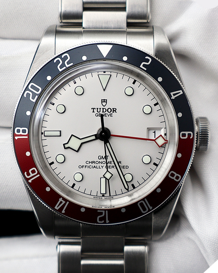 2025 Tudor Black Bay GMT "Pepsi" 41MM White Dial Steel Bracelet (79830RB)