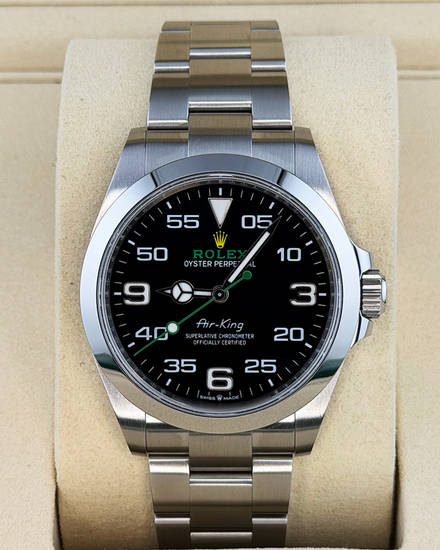 2026 Rolex Air-King 40MM Black Dial Oyster Bracelet (126900)