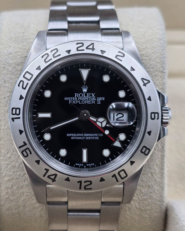 2002 Rolex Explorer 42MM Black Dial Oyster Bracelet (16570)