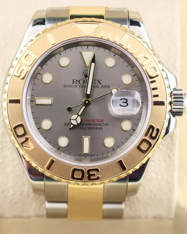 2006 Rolex Yacht-Master 40MM Slate Dial Two-Tone Oyster Bracelet (16623)