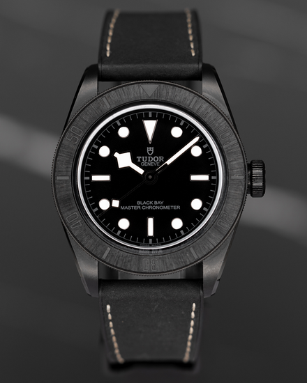 2021 Tudor Black Bay 41MM Black Dial Leather Strap (79210CNU)