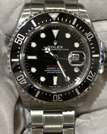 2023 Rolex Sea-Dweller "Red MK1" 43MM Black Dial Oyster Bracelet (126600)