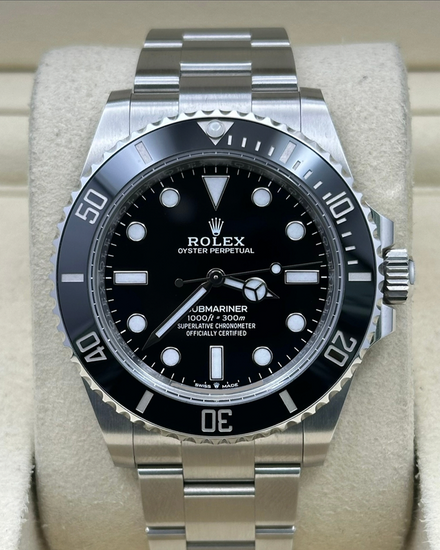 2026 Rolex Submariner No-Date 41MM Black Dial Oyster Bracelet (124060)
