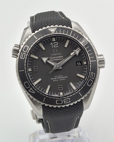 2024 Omega Seamaster Planet Ocean 600M 43.5MM Grey Dial Rubber Strap (215.32.44.21.01.002)
