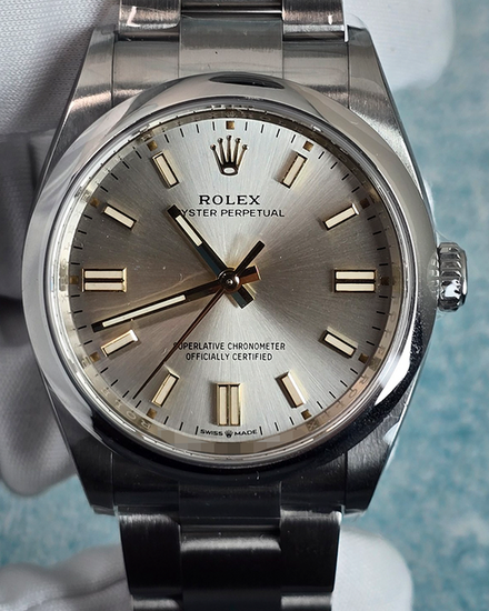 No Reserve - 2020 Rolex Oyster Perpetual 36MM Silver Dial Oyster Bracelet (126000)