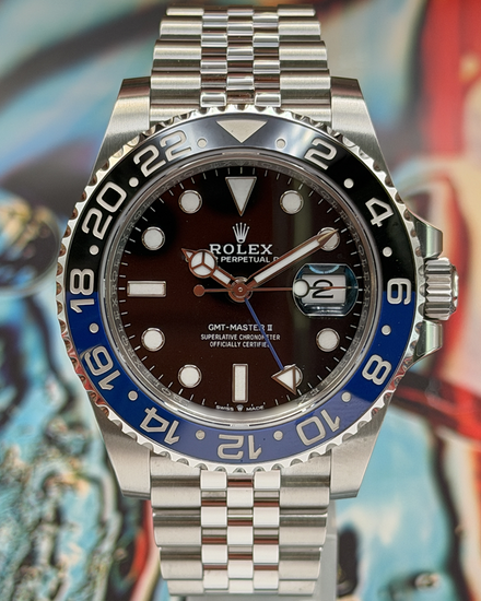 2026 Rolex GMT-Master II "Batgirl" 40MM Black Dial Jubilee Bracelet (126710BLNR)