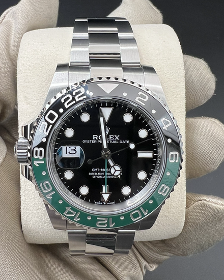 2026 Rolex GMT-Master II "Sprite" 40MM Black Dial Oyster Bracelet (126720VTNR)