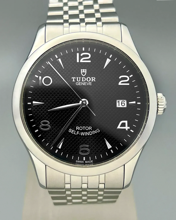 No Reserve - Tudor 1926 39MM Black Dial Steel Bracelet (91550)