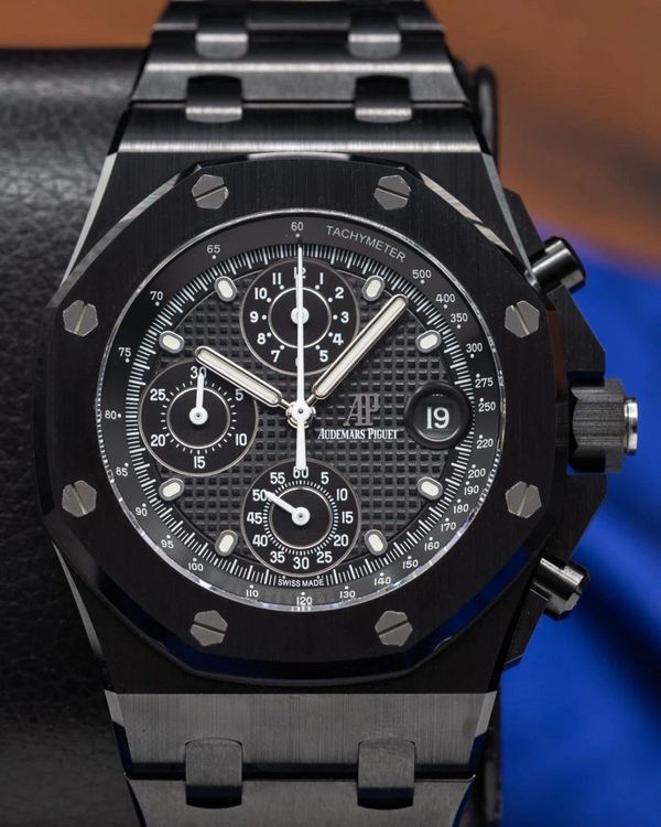 2024 Audemars Piguet Royal Oak Offshore Chronograph 42MM Black Dial Ceramic Bracelet (26238CE.OO.1300CE.01)