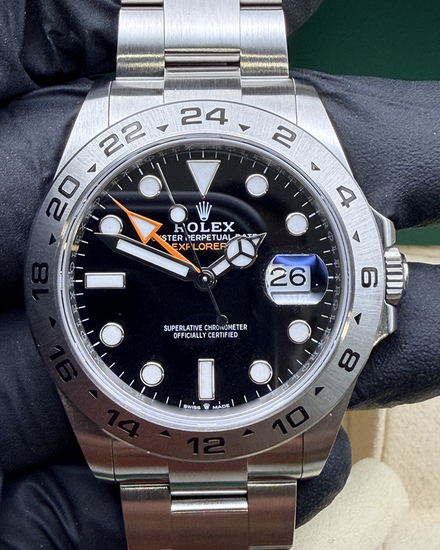 2022 Rolex Explorer 42MM Black Dial Oyster Bracelet (226570)