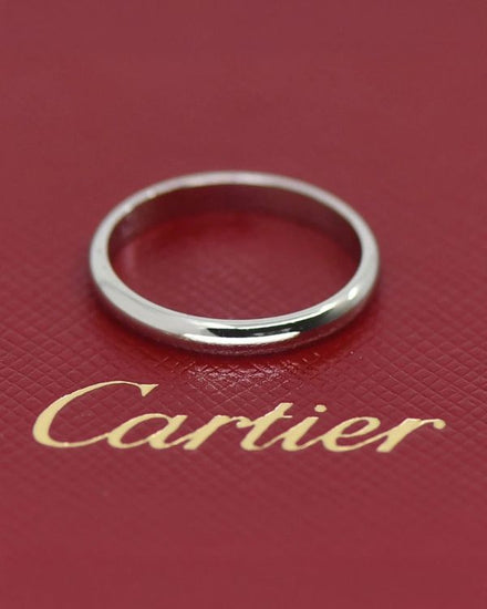 2019 Cartier 1985 Ring 2.5mm Size 50 Platinum (CRB4012500)