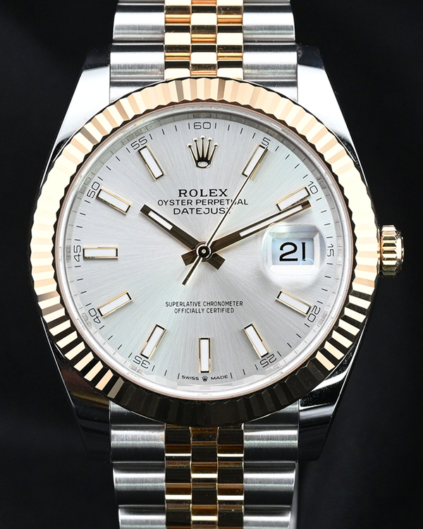 2026 Rolex Datejust 41MM Silver Dial Two-Tone Jubilee Bracelet (126333)