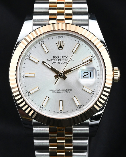 2026 Rolex Datejust 41MM Silver Dial Two-Tone Jubilee Bracelet (126333)