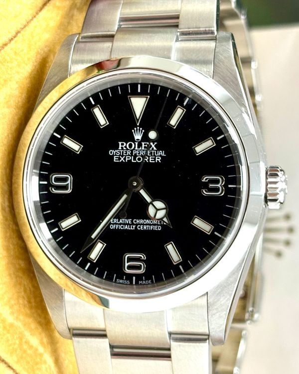 2004 Rolex Explorer 36MM Black Dial Oyster Bracelet (114270)