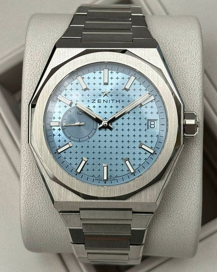 2024 Zenith Defy Skyline Boutique Edition 41MM Ice Blue Dial Steel Bracelet (03.9300.3620/15.I001)