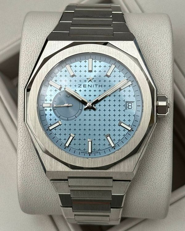 2024 Zenith Defy 41MM Ice Blue Dial Steel Bracelet (03.9300.3620/15.I001)