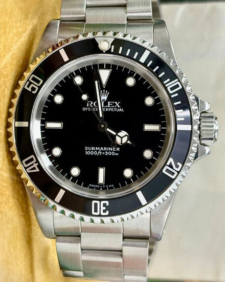 1993 Rolex Submariner No-Date 40MM Black Dial Oyster Bracelet (14060)