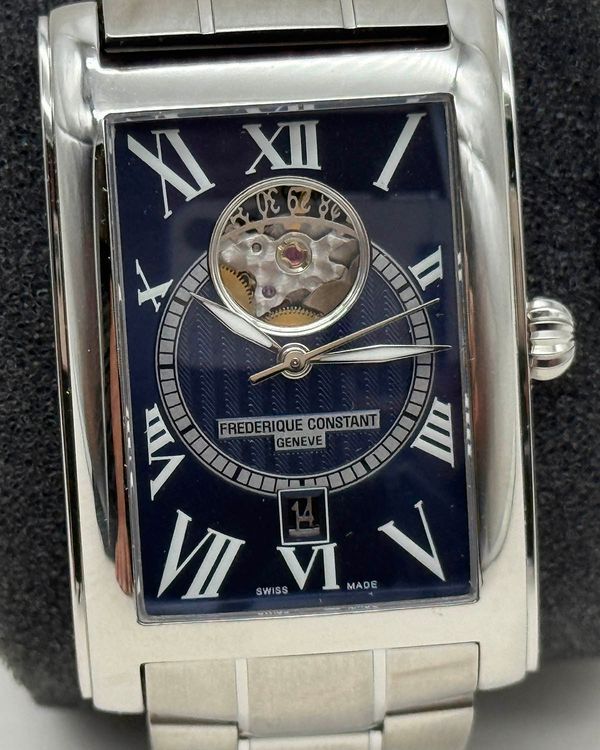 No Reserve - 2024 Frederique Constant Classics 47MM Blue Dial Steel Bracelet (FC-315DNS4C26B)