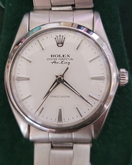 Rolex Air-King 34MM White Dial Oyster Bracelet (14000)