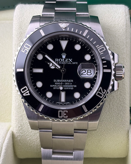 2014 Rolex Submariner Date 40MM Black Dial Oyster Bracelet (116610LN)