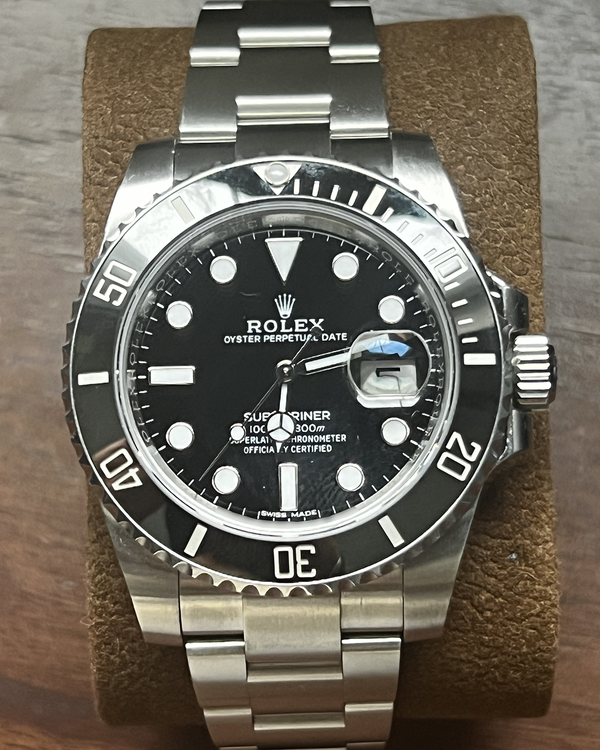 2019 Rolex Submariner Date 40MM Black Dial Oyster Bracelet (116610LN)