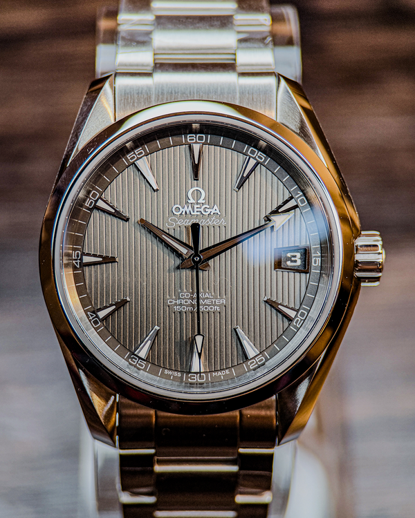 2021 Omega Seamaster Aqua Terra 150M 38.5MM Grey Dial Steel Bracelet (231.10.39.21.06.001)