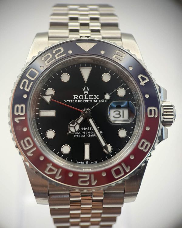 2020 Rolex GMT-Master II "Pepsi" 40MM Black Dial Jubilee Bracelet (126710BLRO)