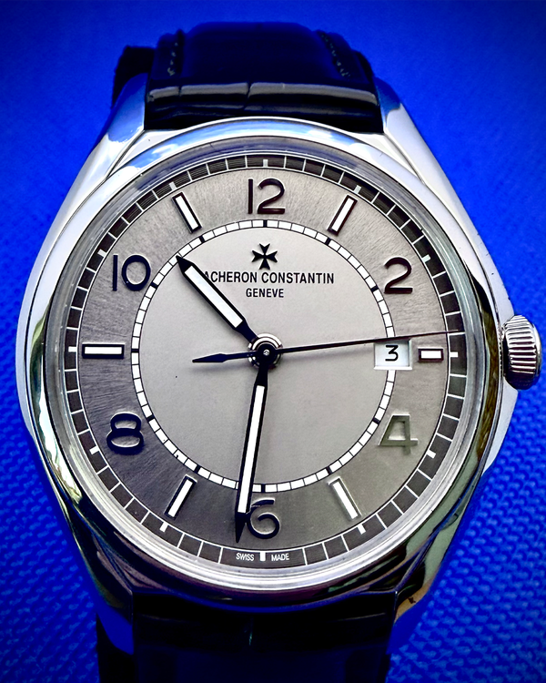 2019 Vacheron Constantin Fiftysix 40MM Silver Dial Leather Strap (4600E/000A-B442)