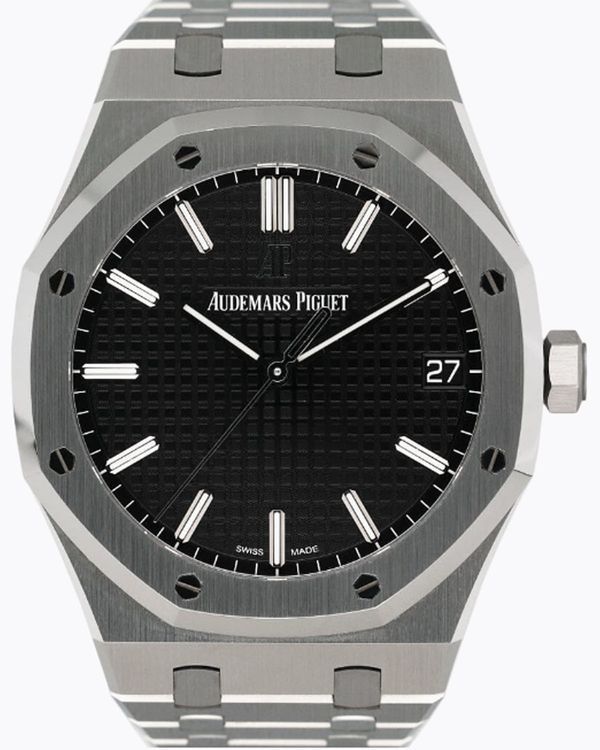 2020 Audemars Piguet Royal Oak 41MM Black Dial Steel Bracelet (15500ST.OO.1220ST.03)