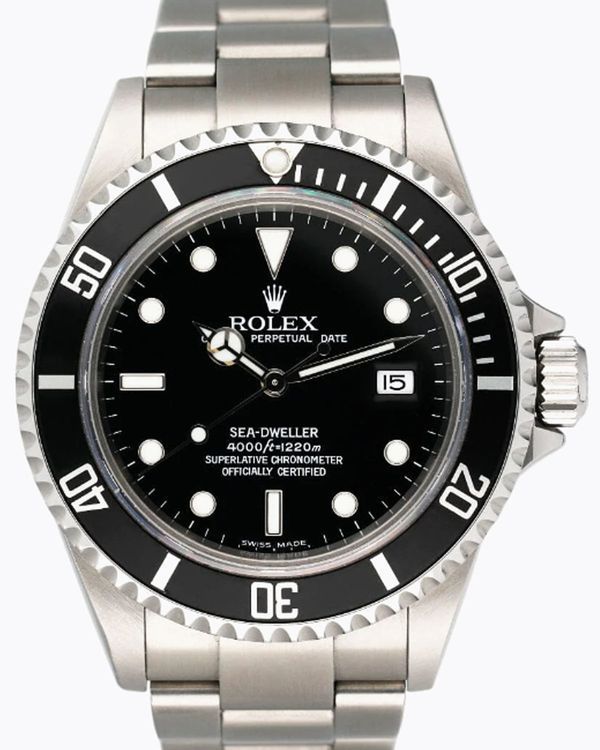 2004 Rolex Sea-Dweller 4000 40MM Black Dial Oyster Bracelet (16600)