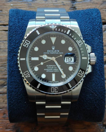 2012 Rolex Submariner Date 40MM Black Dial Oyster Bracelet (116610LN)