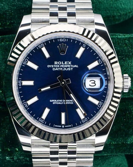 2026 Rolex Datejust 41MM Blue Dial Jubilee Bracelet (126334)