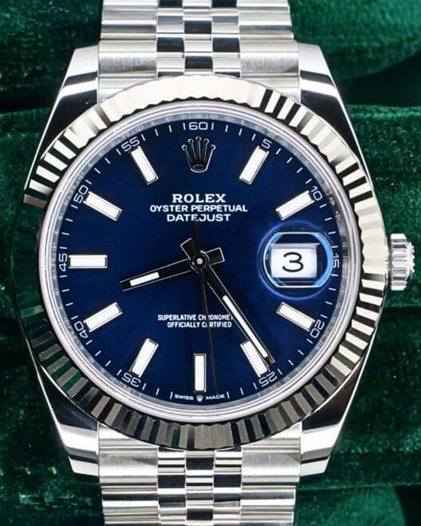 2026 Rolex Datejust 41MM Blue Dial Jubilee Bracelet (126334)
