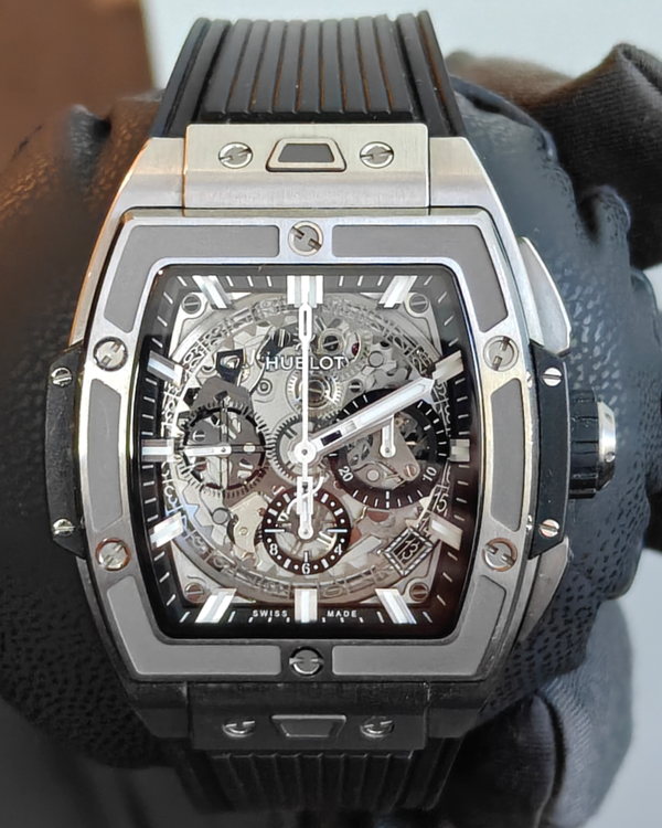 2023 Hublot Spirit Of Big Bang 42MM Skeleton Dial Rubber Strap (642.NX.0170.RX)