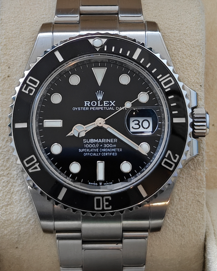 2022 Rolex Submariner Date 41MM Black Dial Oyster Bracelet (126610LN)